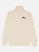Icon Embroidered Quarter-Zip Pullover
