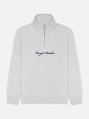 Signature Embroidered Quarter-Zip Pullover